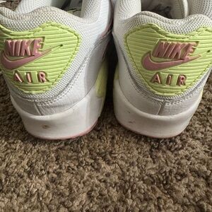 Nike Air Sneakers - White and Light Green